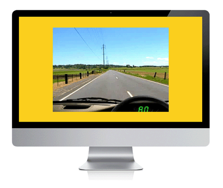 click here to take the hazard perception test