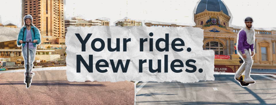 Your ride. New rules.